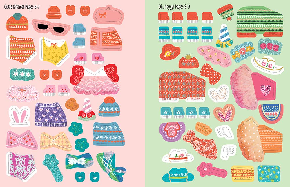 Sourcebooks - Wholesale Sticker - Kids & Baby - My Big Sticker Dress-Up: Cutie Patooties4