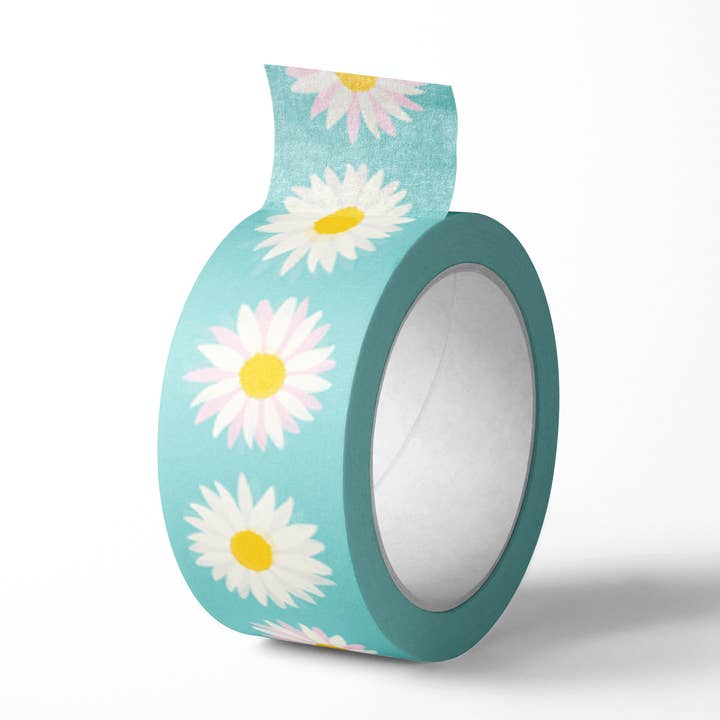 Gänseblümchen-Kette Washi Tape 15mm Breite für den Großhandel von Happy People Paper Goods