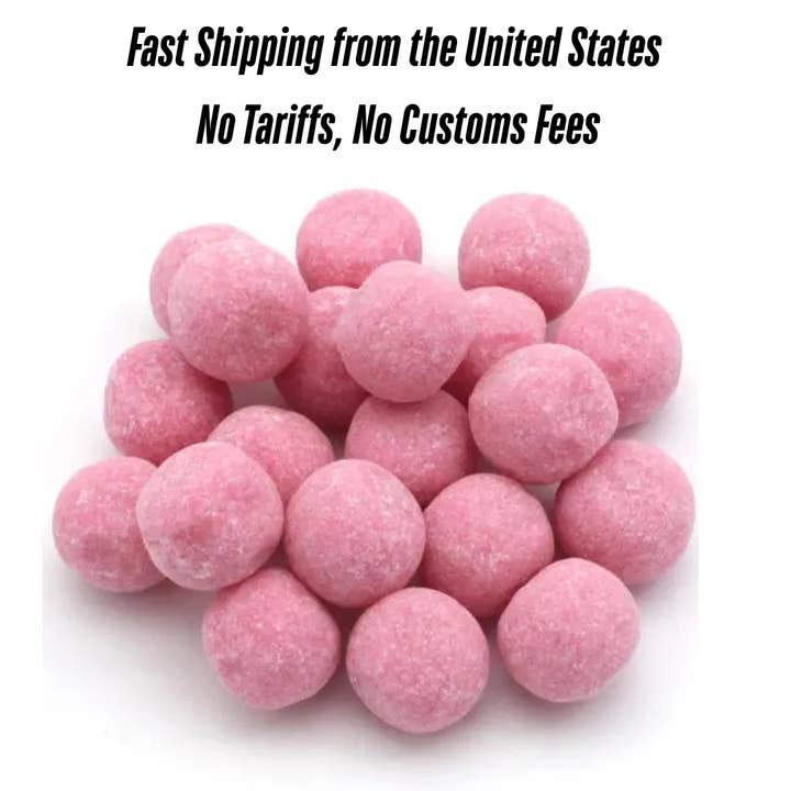 Svensk slik - BonBon Jordbær Bløde Bidder 3,25 kg for engroshandel hos Swedish Sweets Wholesale LLC - Swedish Candy