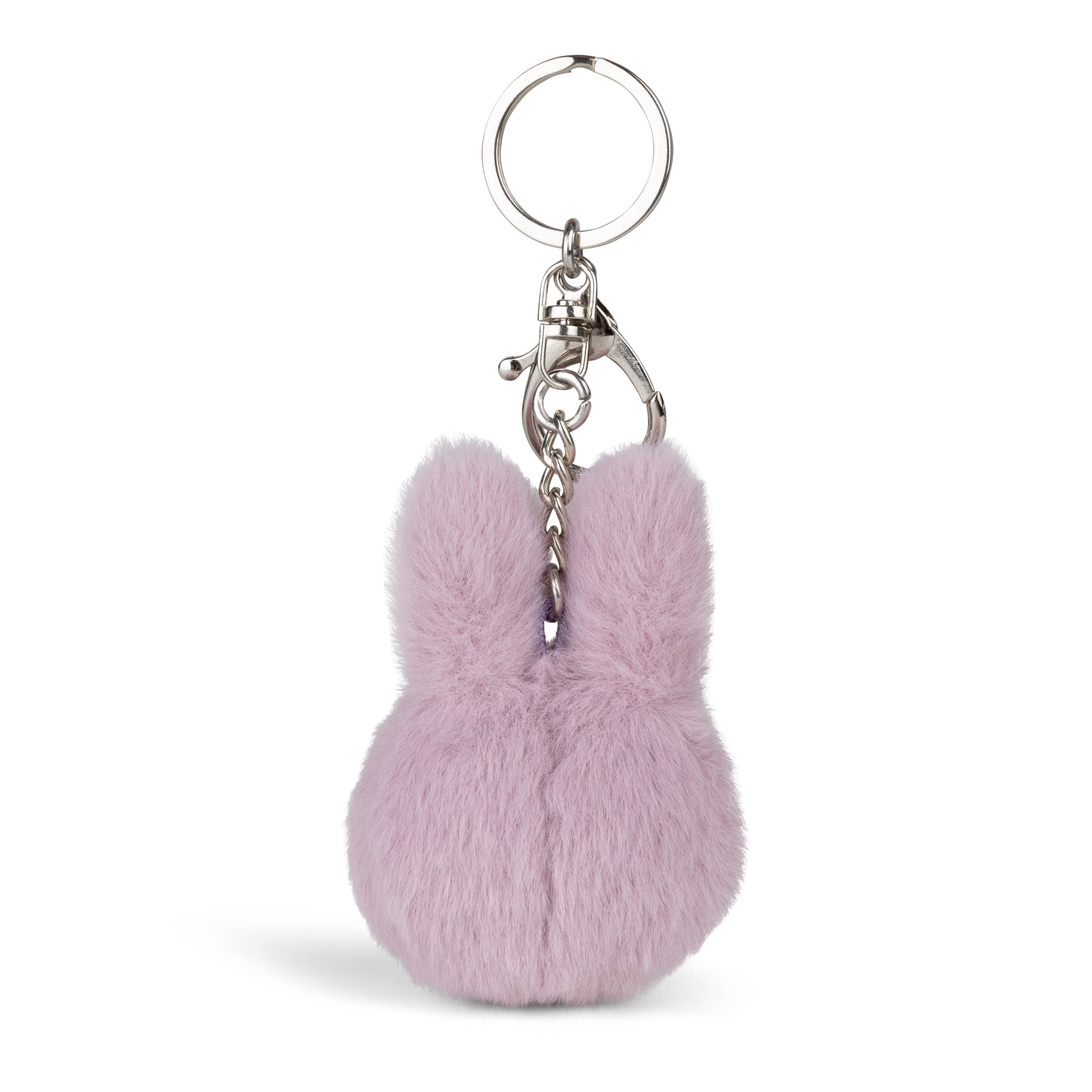 Miffy by S-c Brands - Wholesale Keychain - Kids - Miffy Fuzzy ECO Keyring Lilac 8cm2