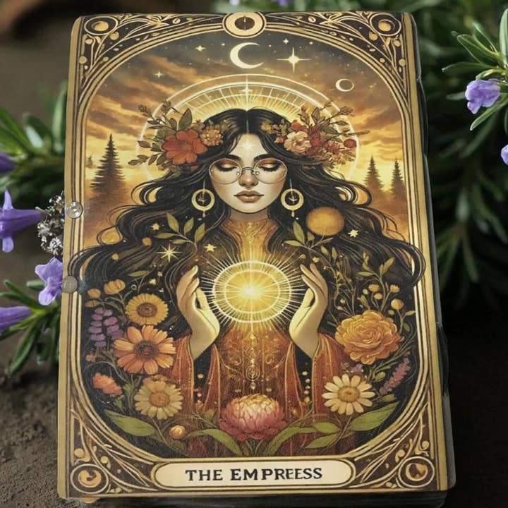 MNM HANDICRAFTS - Wholesale Journal/diary - The Empress Tarot Journal, Witchy Hardcover Notebook 2