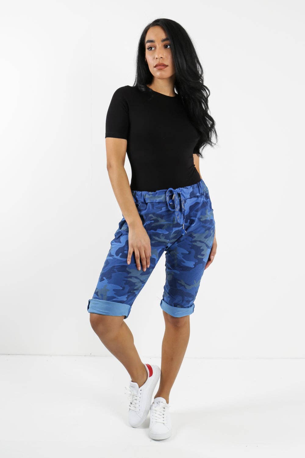 Miss Bold – wholesale Shorts – Women’s – Italian Camouflage Magic Chino Shorts119