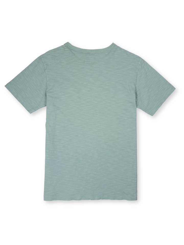 Baja Llama - Wholesale T-shirt – men's - CERVEZA FOR MY FACE-A - SLUB PIMA POCKET TEE2