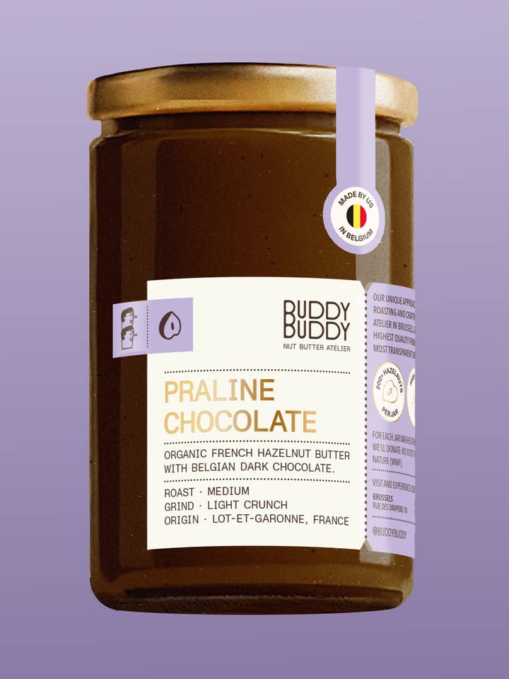 Ekologisk Pralin Choklad Nötsmör för wholesale av BUDDY BUDDY