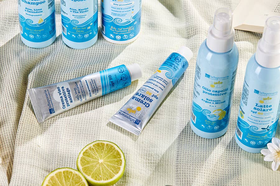 La Saponaria – wholesale Lotioner och fuktkrämer – La Saponaria SPF 50 solkräm för ansikte och kropp, 40 ml reseformat1