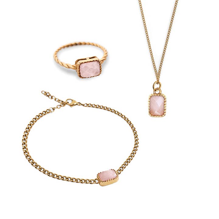 Rose Quartz Items - Self Love Set for wholesale by Lastories