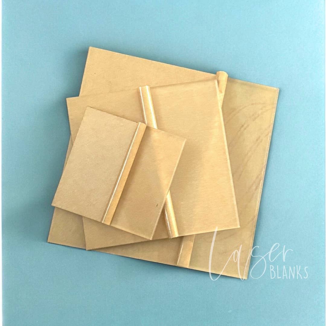 Laser Blanks - Vendita all'ingrosso Kit decorazione torte - Tavole quadrate in acrilico ganache