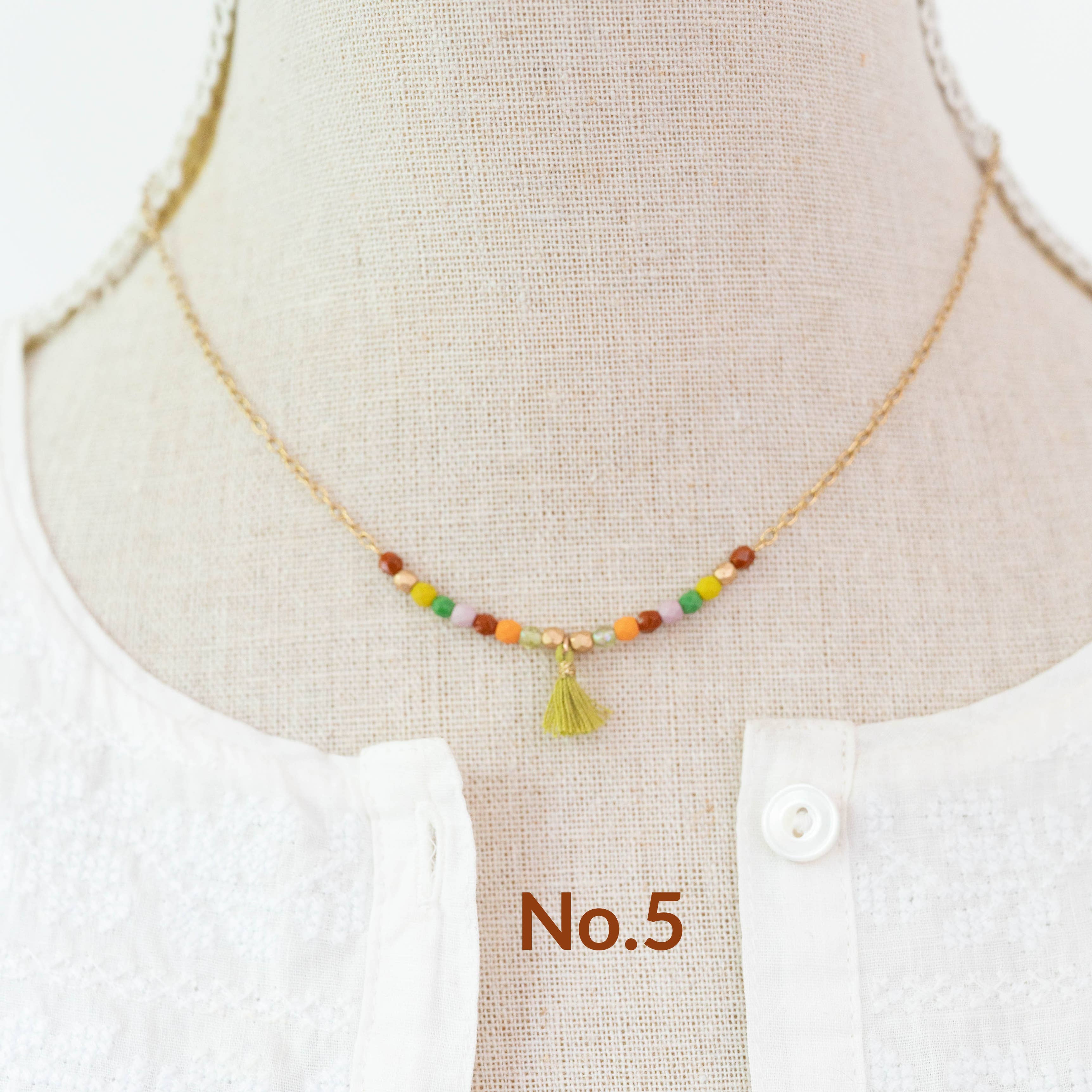Nest Pretty Things - Wholesale Beaded/Pearl Necklace - Dainty Tassel Necklace9