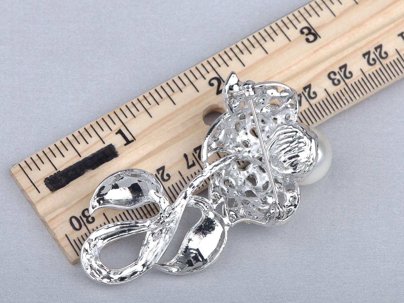 AK Brand - Vendita all'ingrosso Spille - Spilla da sposa con bouquet di boccioli di fiori di perle6