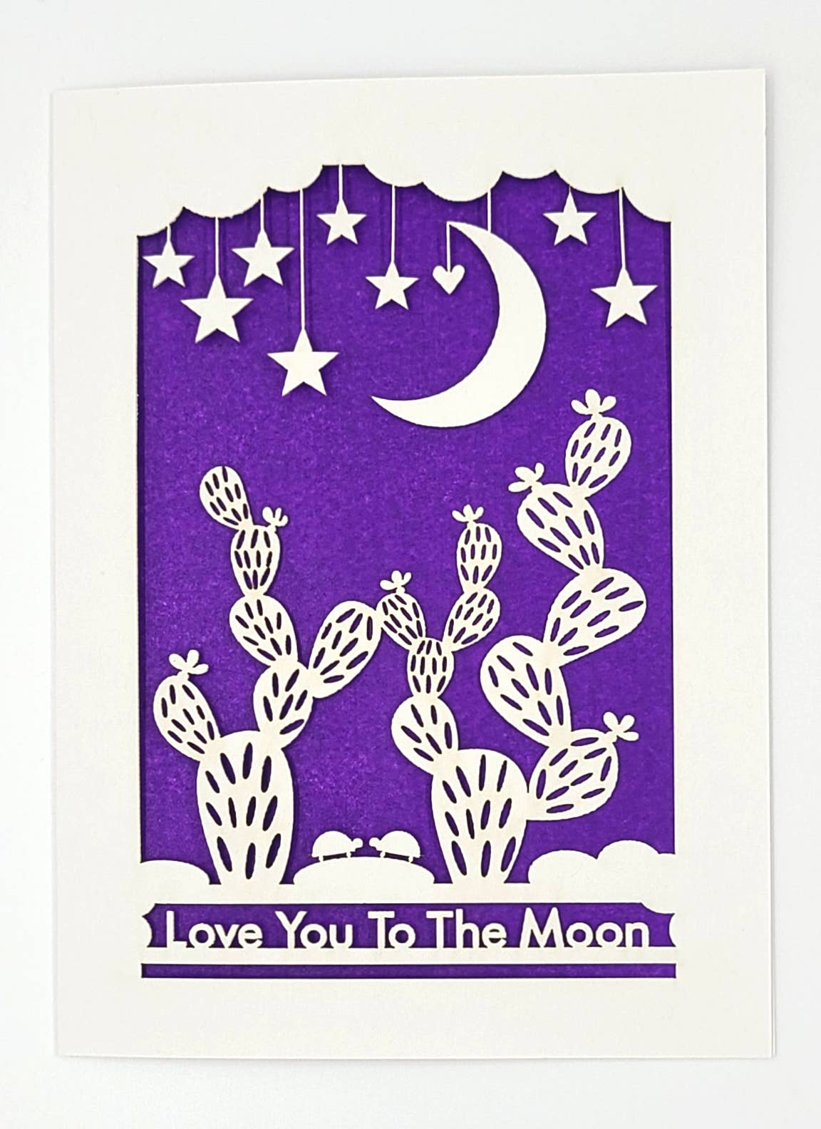 two hermanas - Venta al por mayor Tarjetas de amor - Te quiero a la Luna - Cactus4