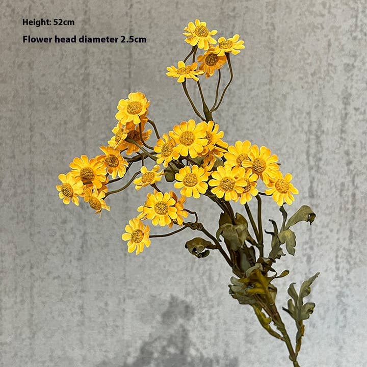 ACCITY - Wholesale Artificial Flowers - Autumn Long Stem Daisy Artificial Flower Bouquet_CWMM65106
