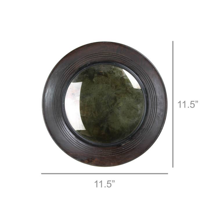 HomArt - Wholesale Wall Mirror - Dario Convex Mirror, Wood - Med1