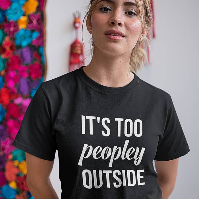 Camiseta It's Too Peopley para venta al por mayor de The Simplysaid Store