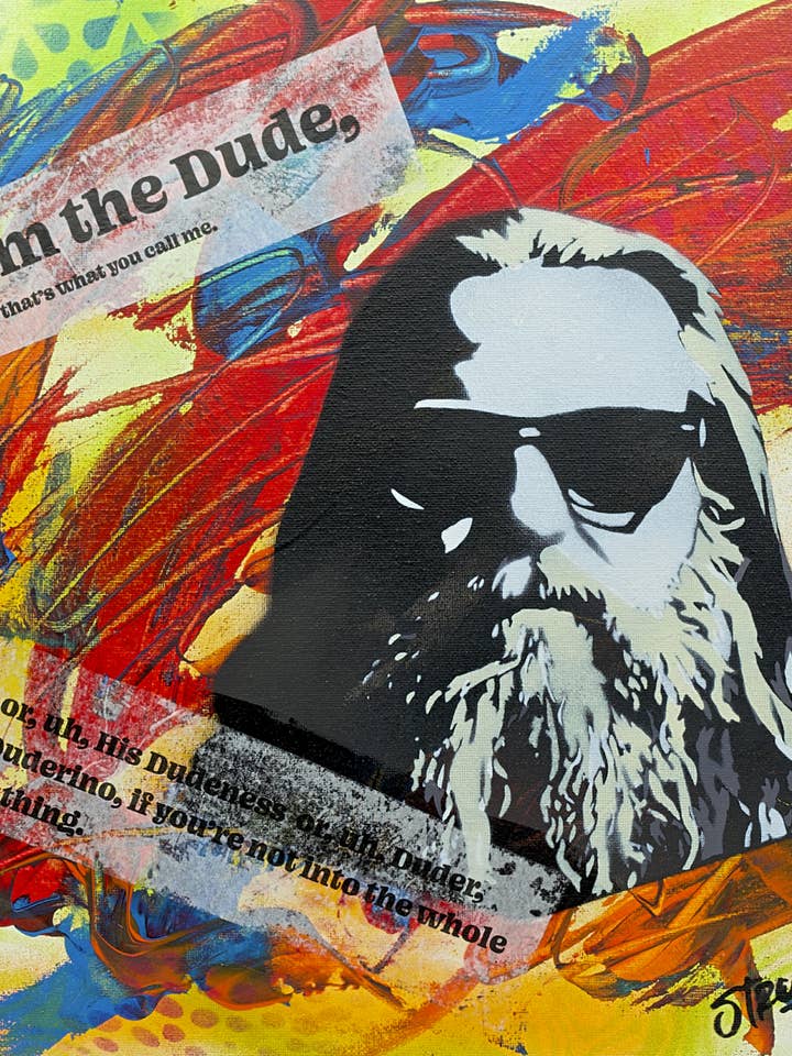 Home Decor, Wall Art, Gifts for Him - "The Dude" Art Prints for wholesale by Art For Dudes