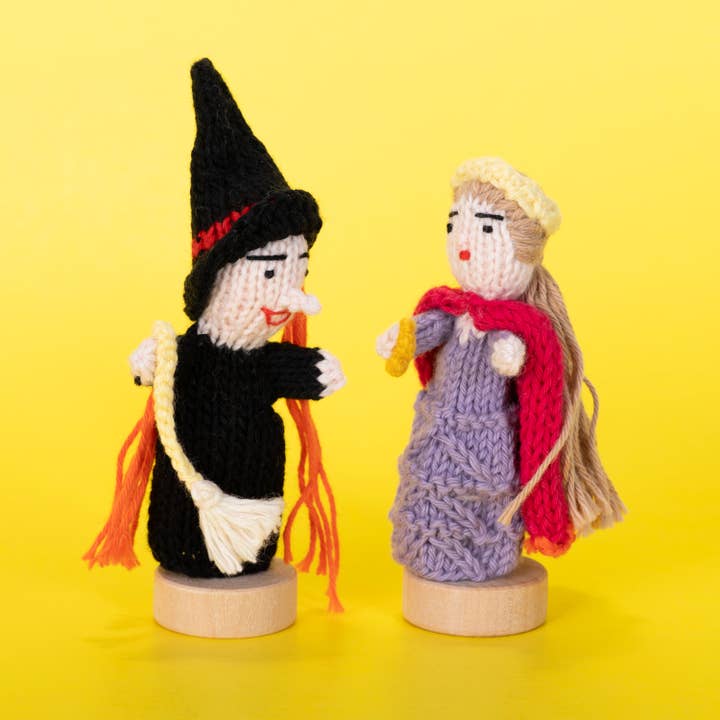 Lucuma Designs - Wholesale Finger Puppet - Kids & Baby - People Mix Organic Cotton Finger Puppet (sold in 50's) - Kids Toys6