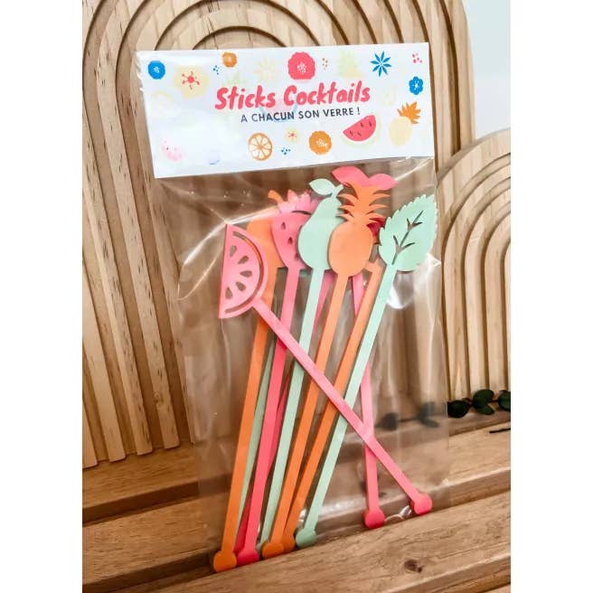 Sticks Cocktails TUTTI FRUTTI voor wholesale door Made - in - Melody