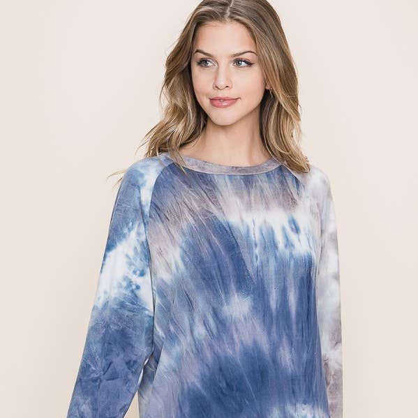 Tiedye Long Sleeve Top for wholesale by Reborn J