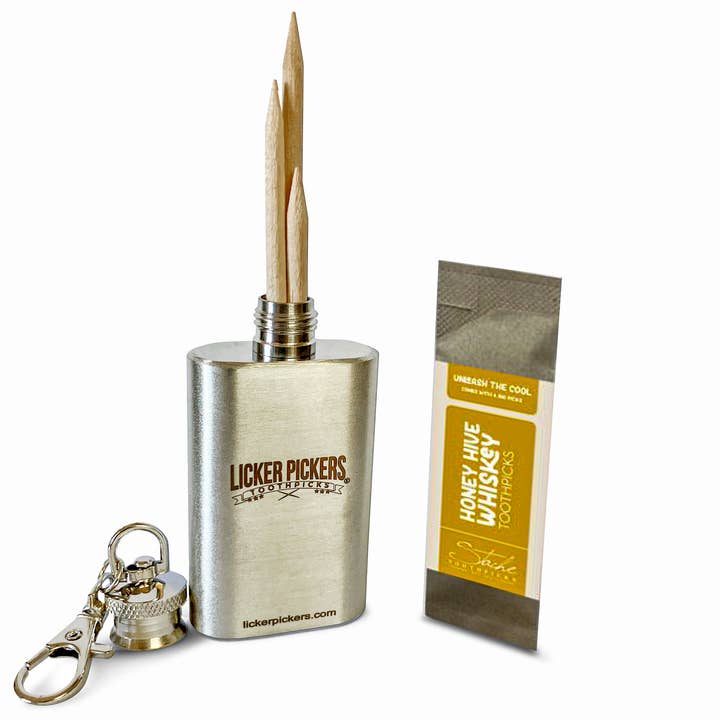 Licker Pickers Toothpicks - Wholesale Toothpick - Stache Toothpicks - Speak Easy Collection19