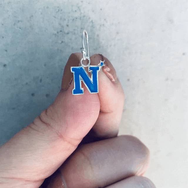 Dayna Designs - Wholesale Dangle Earrings - US Naval Academy Dangle Earrings - Enamel3