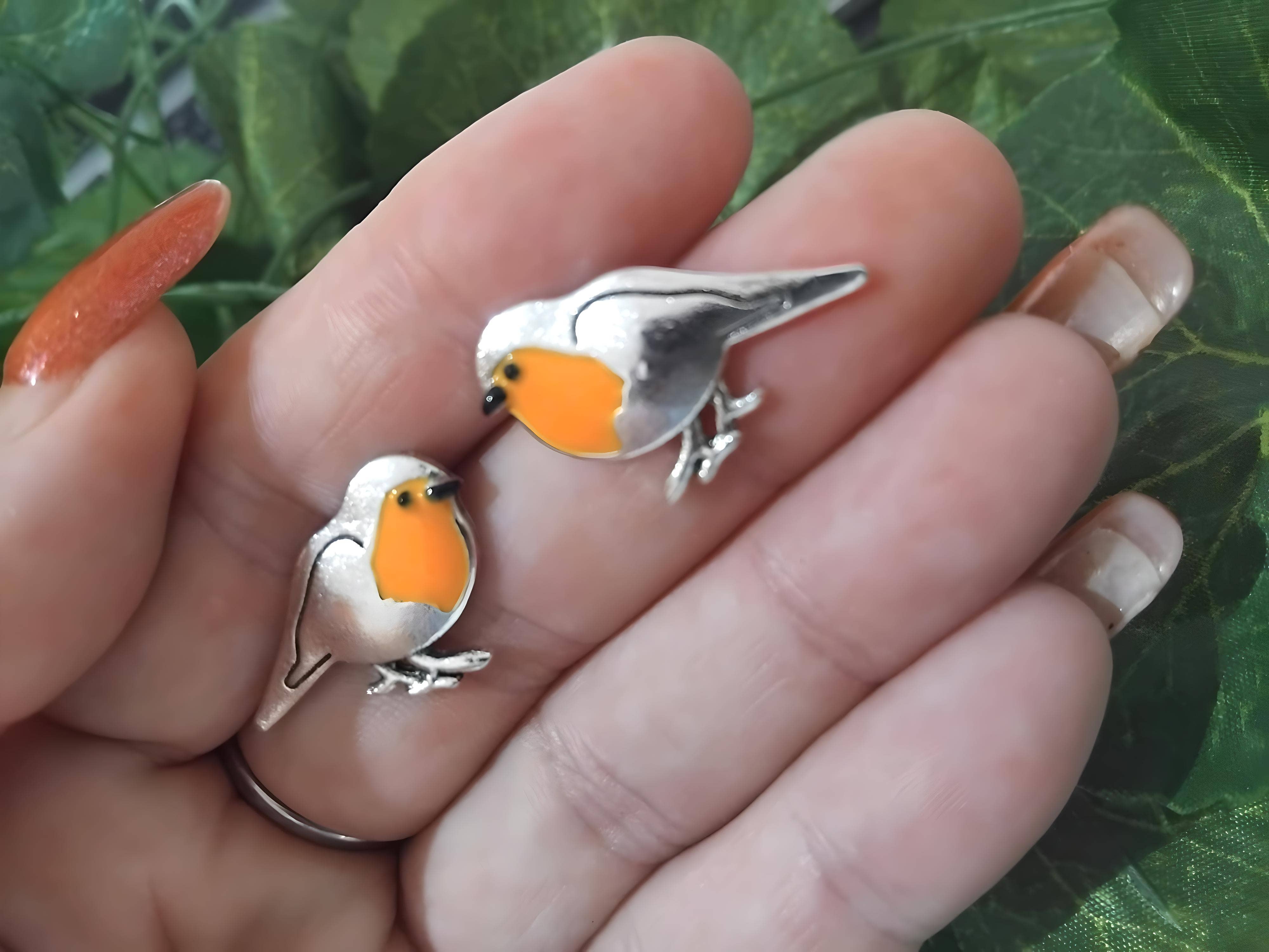 Wild & Free - Wholesale Stud/Post Earrings - Pendientes de pájaro3