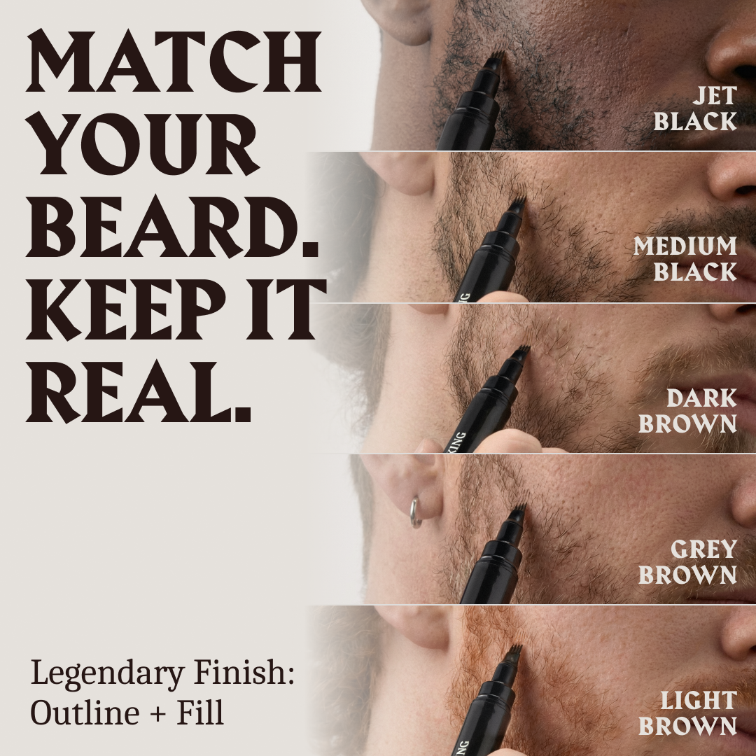 Striking Viking - Wholesale Beard Styling Product - Beard Filler Pen - Dual Tip (2-pack)7