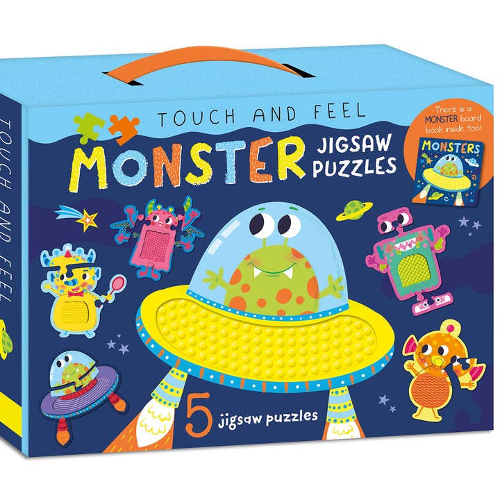Monster Jigsaw Puzzles - Touch and Feel for wholesale by Robert Frederick Ltd