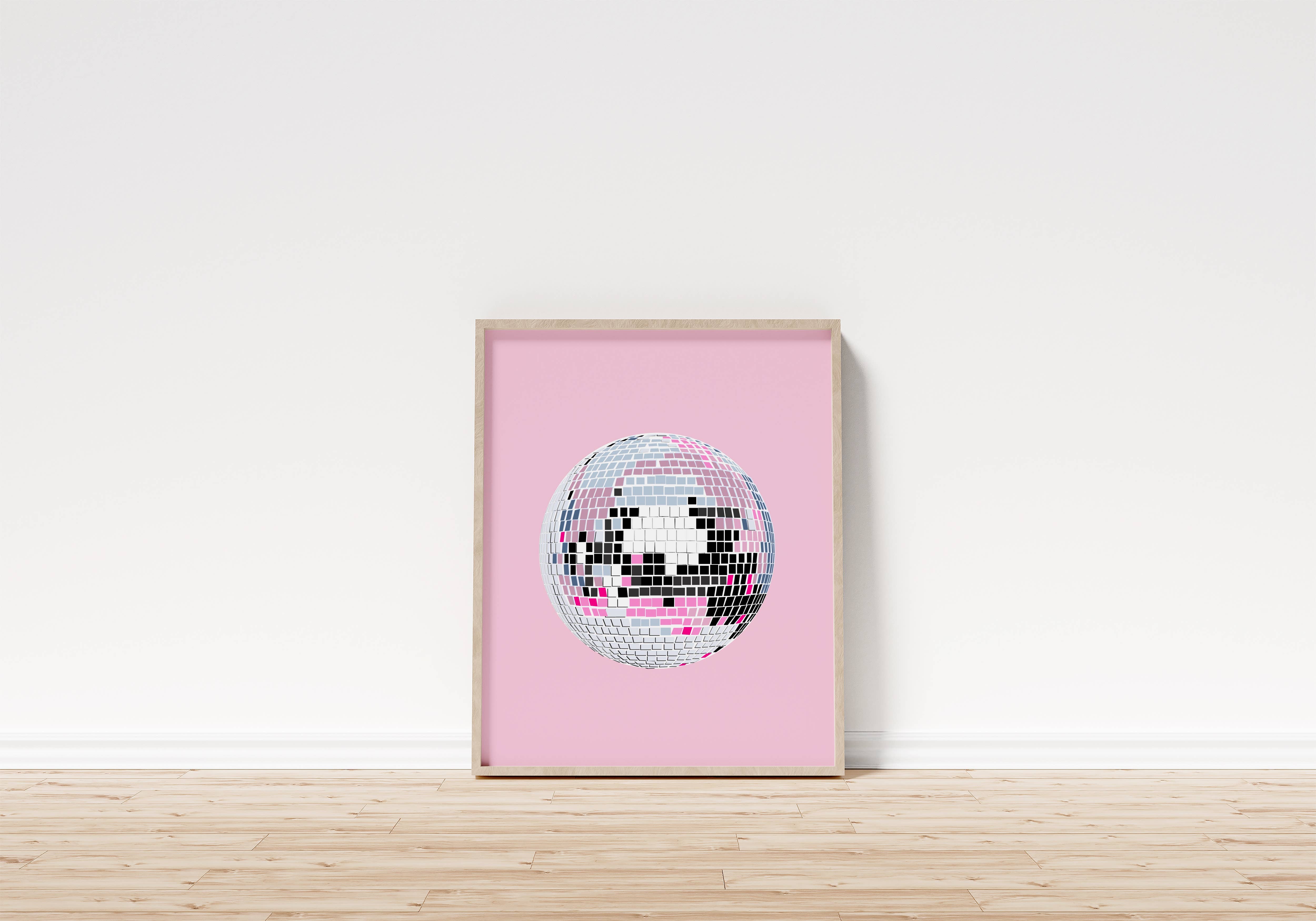 HoldThatPunch - Wholesale Art Print - Disco Ball Art Prints - 7 Color Options0