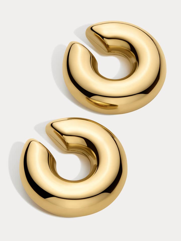 The Noemi Ear Cuff Set- Gold for wholesale by Luv AJ