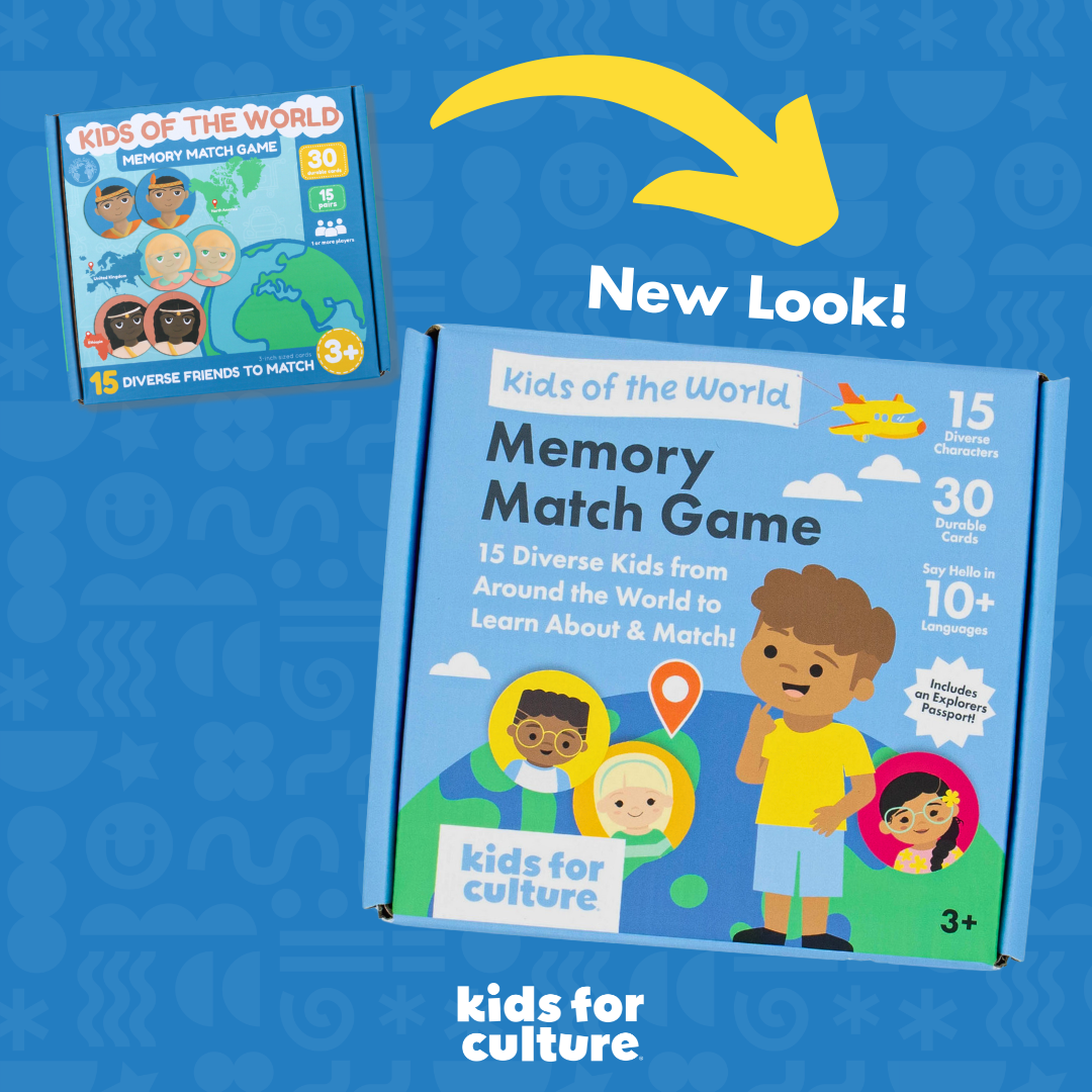 Kids For Culture – wholesale Brain game – Child – Kids of the World: Memory Match Game1