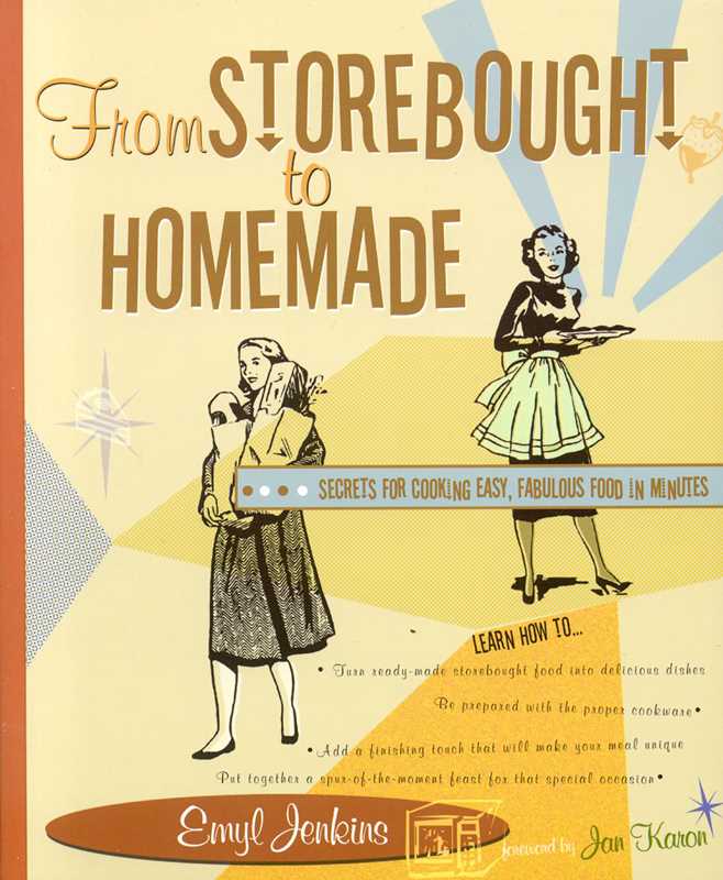 Simon & Schuster - Wholesale Cookbooks & Food - From Storebought to Homemade by Emyl Jenkins0