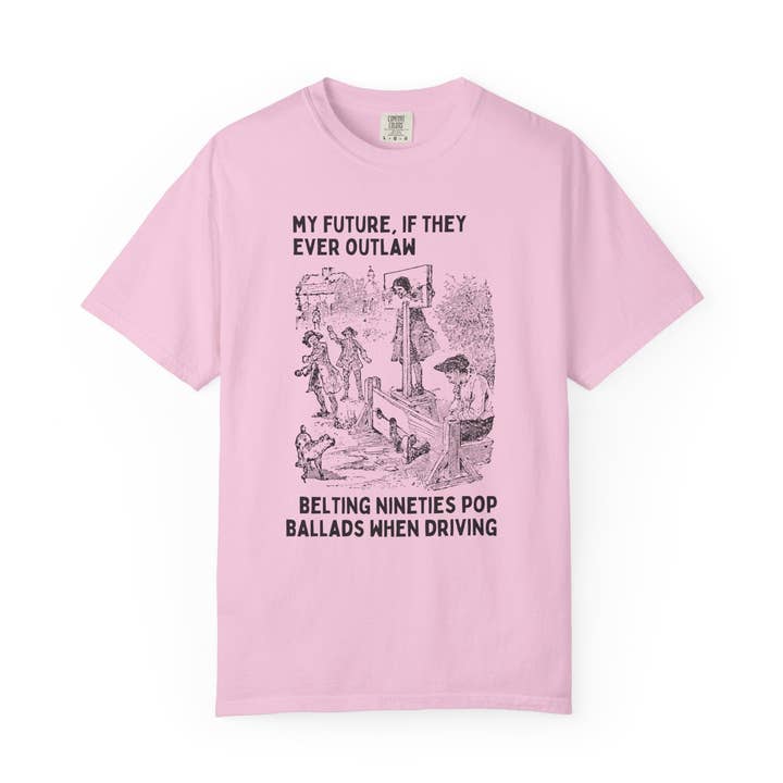 Nineties Pop Music Tee for wholesale by Opal and June