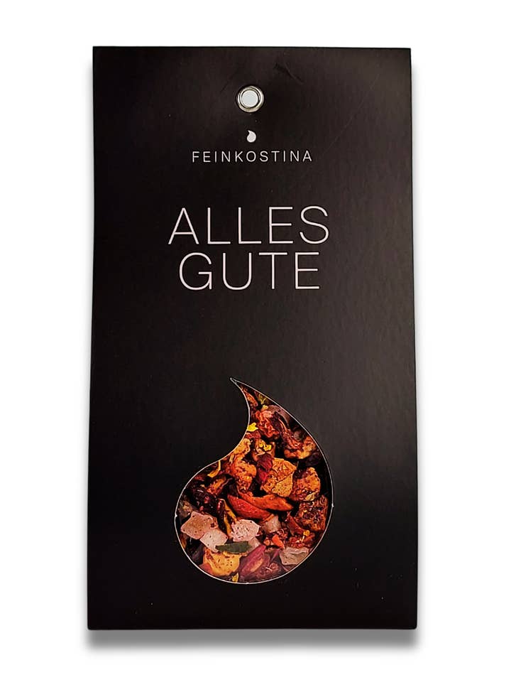 Alles Gute - Dschungelblüte Früchtetee für den Großhandel von Feinkostina