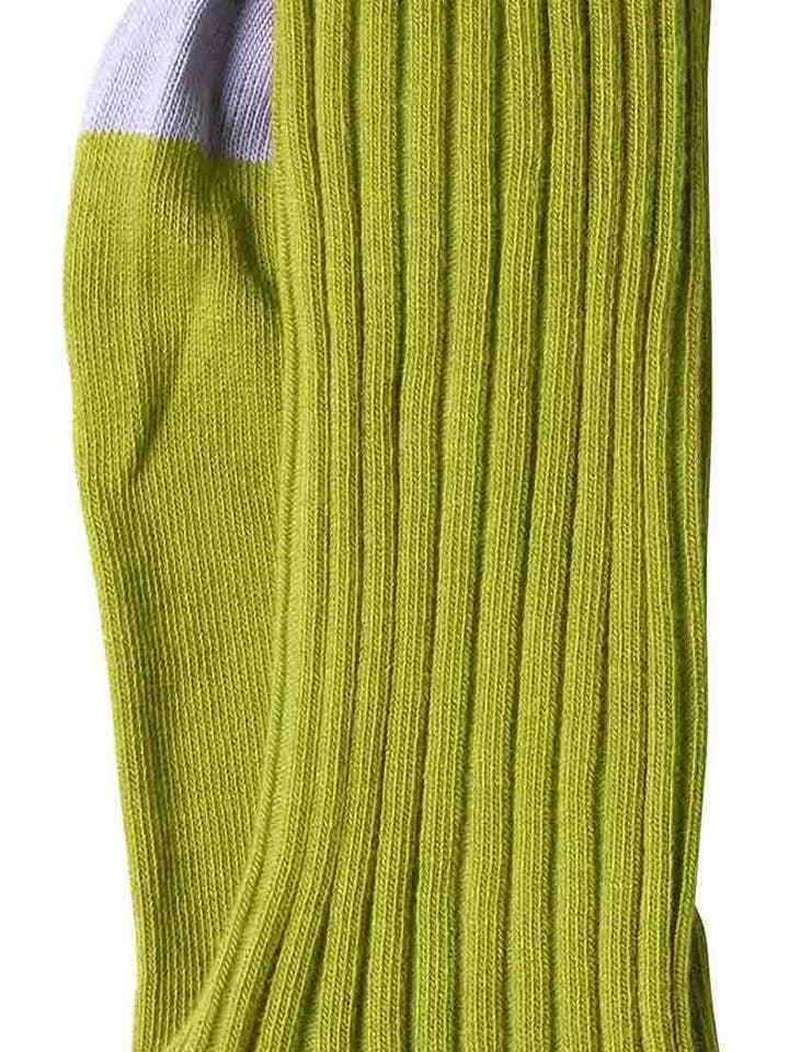 Maison Vivaraise & La Cerise sur le Gâteau - Wholesale Socks - Women's - Yvette Pistachio Socks 36/38