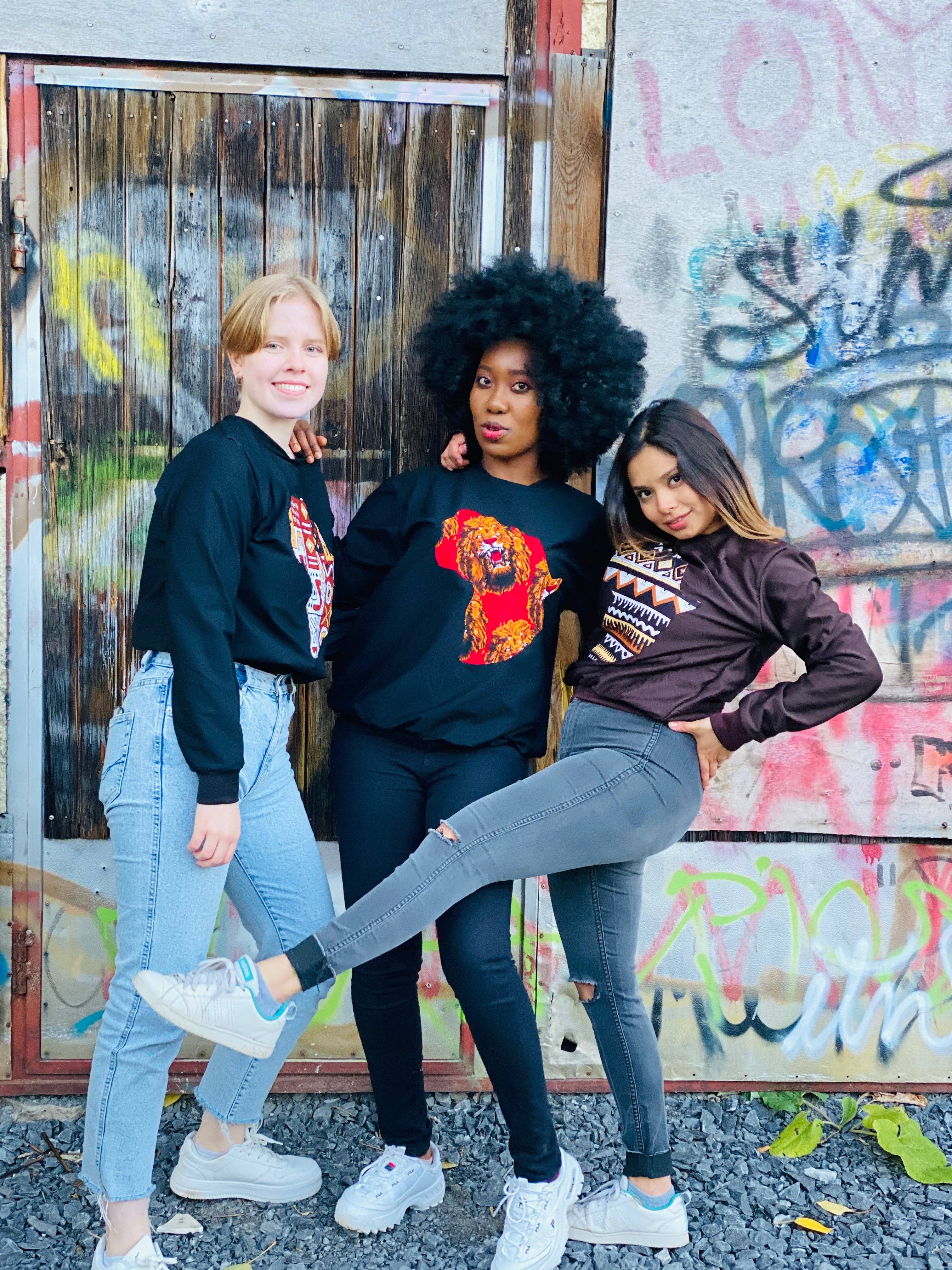 HEYBEAUTYCOLLECTIONS - Wholesale Graphic Sweatshirt - Women's - AWA UNISEX AFRICAN MAP SWEATSHIRTS7