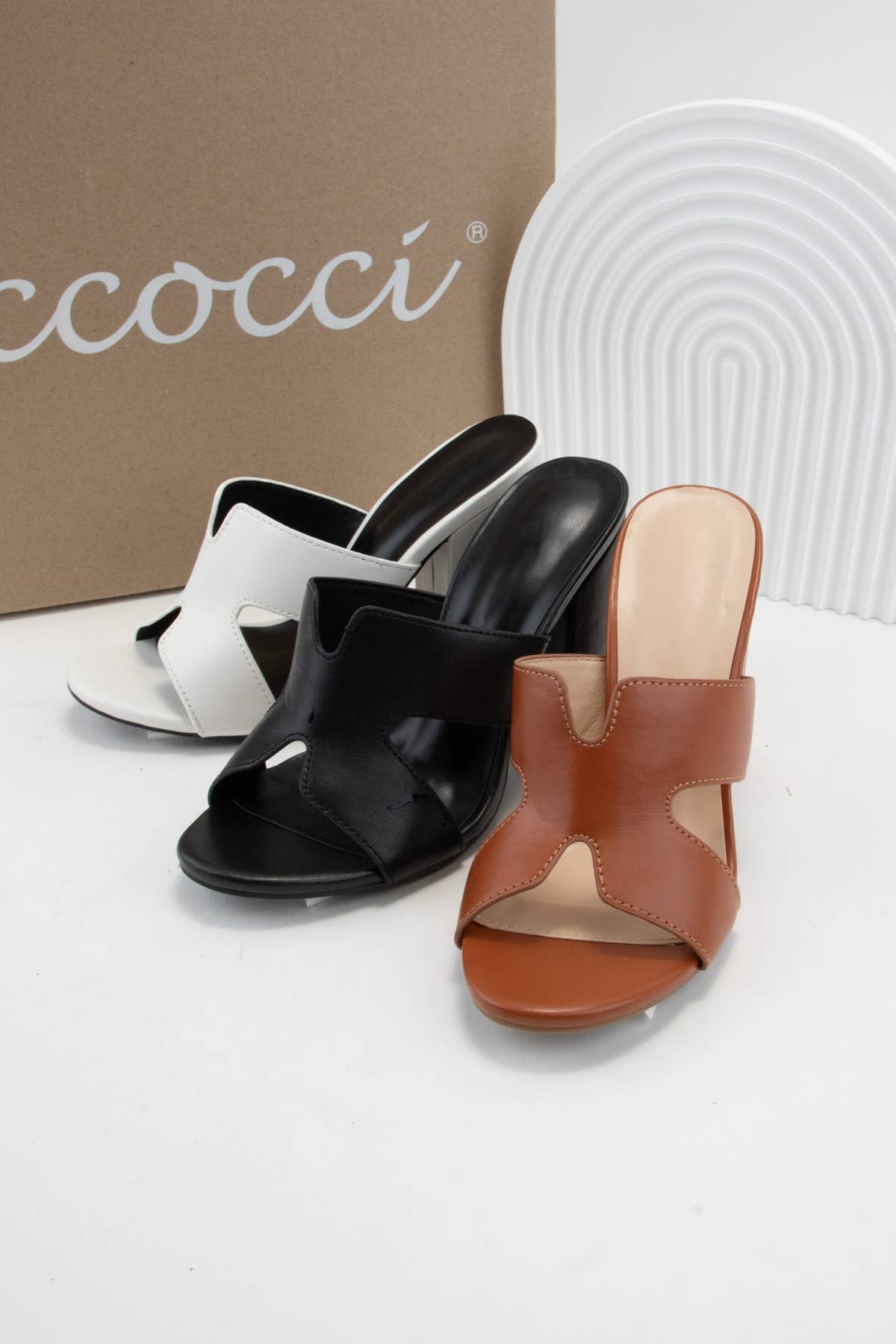 CCOCCI – wholesale High heels – Women’s – AVILA-79 H CUT OUT UPPER BLOCK HEEL HIGH HEELS5