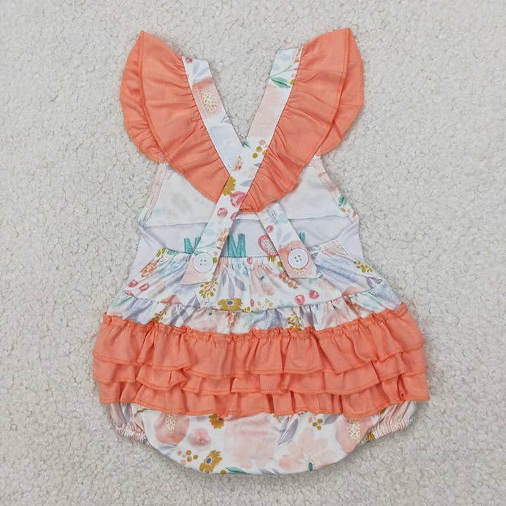 Aier Wholesale - Wholesale Clothing Set - Baby - Sibling Embroidery Baby Girls Boys I LOVE MOM Rompers Summer Outfits