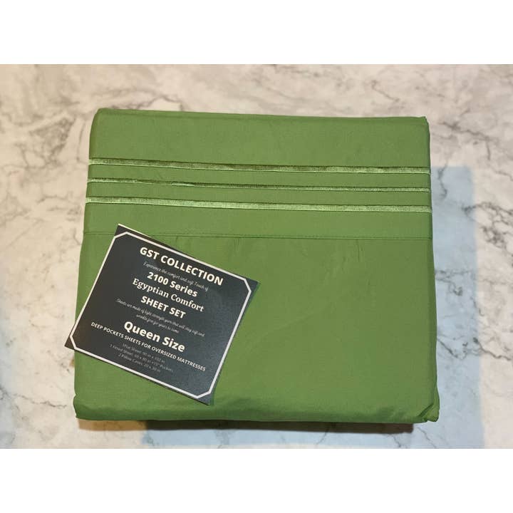 GST Designz, LLC - Wholesale Sheet set - Gst Designz Collection - Egyptian Comfort Bed Sheet Set - Queen3