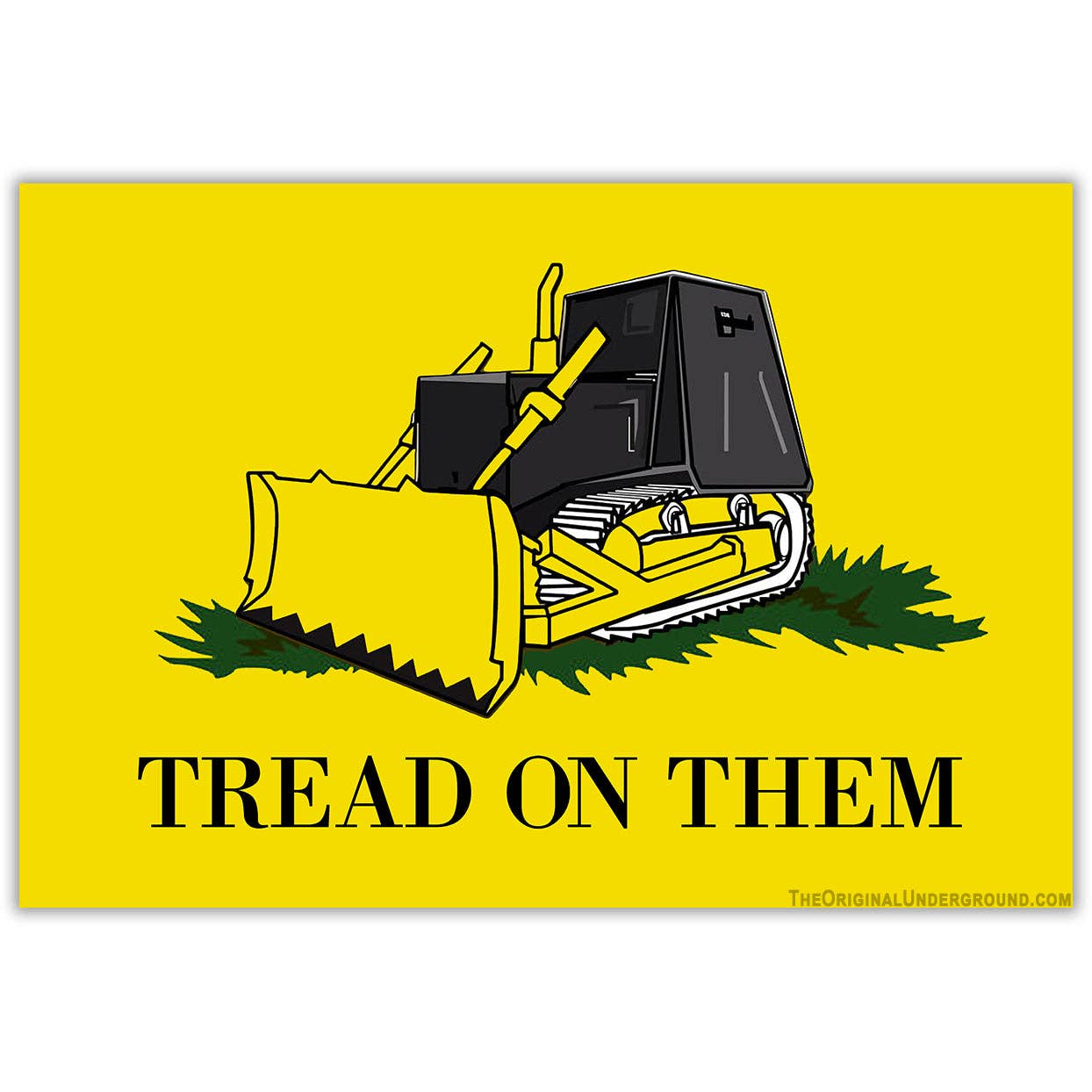 Shady Front - Wholesale Sticker - Killdozer Tread on Them Sticker0