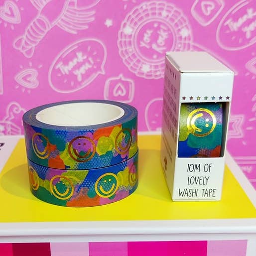 Smile Foil for wholesale by The Paper Lobster