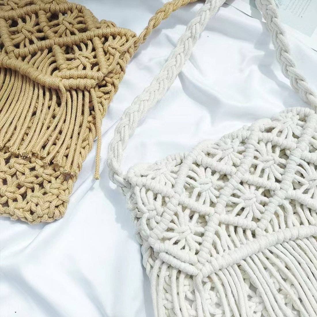 Funkyrel® Atzbranding Limited - Wholesale Shoulder Bag - Women's - Cosbai - Bohemian Fringe Woven Shoulder Bag4