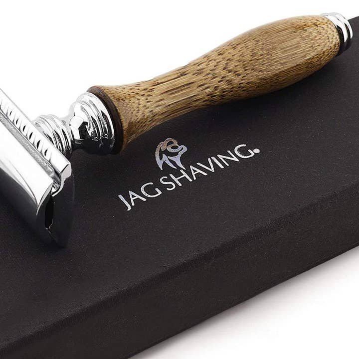 Jag Shaving – wholesale Razor – Men's – JAG's Old Style Safety Razor - Bamboo Handle3