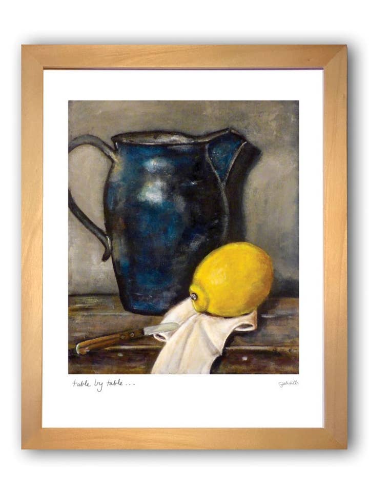 table by table ⎮ Fruit Art Print for wholesale by Studio J by Jodi Hills