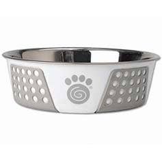 Fiji Weiß/Hellgrau, 6,5 Tassen für den Großhandel von PetRageous Designs