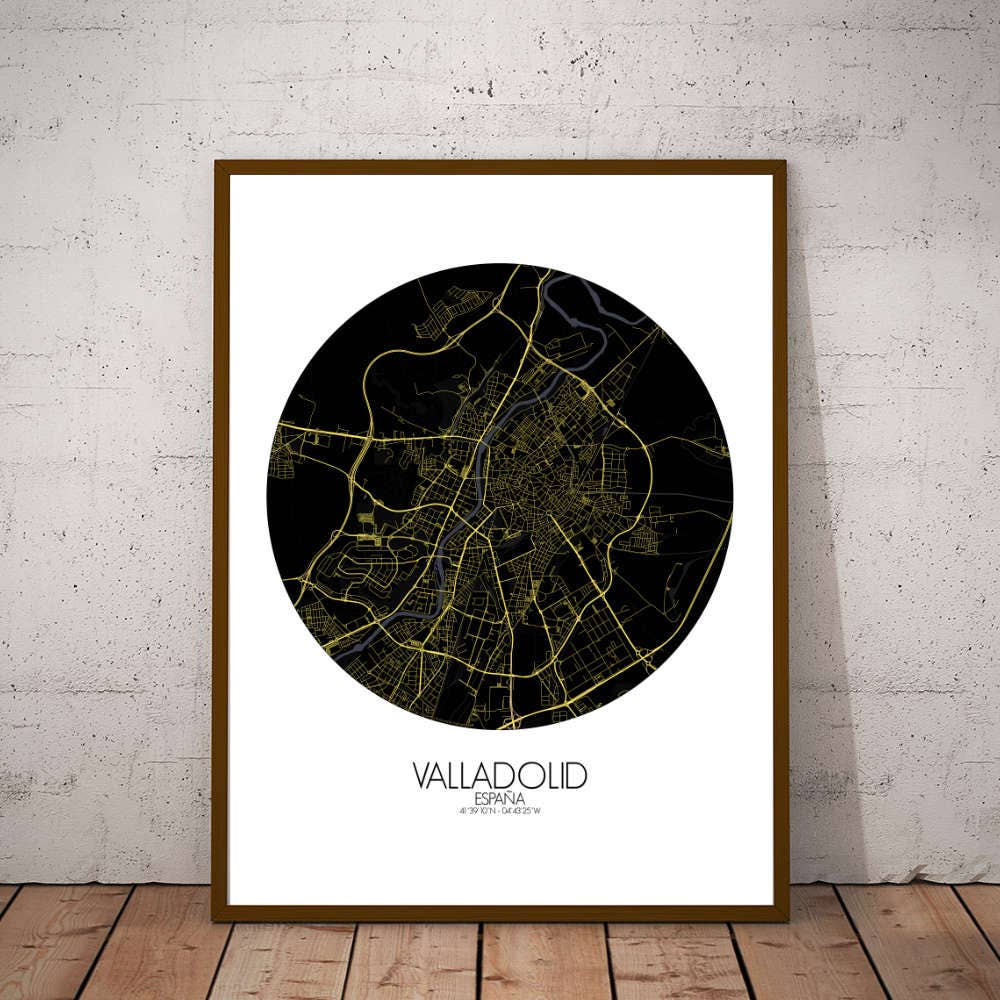 mapospheres – wholesale Poster – Affisch av Valladolid | Spanien3