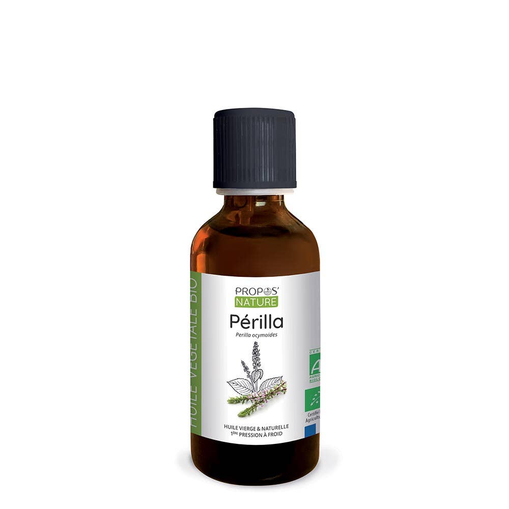 Propos'Nature - Wholesale Essential Oil - Organic Perilla Vegetable Oil 50ml, 100ml0