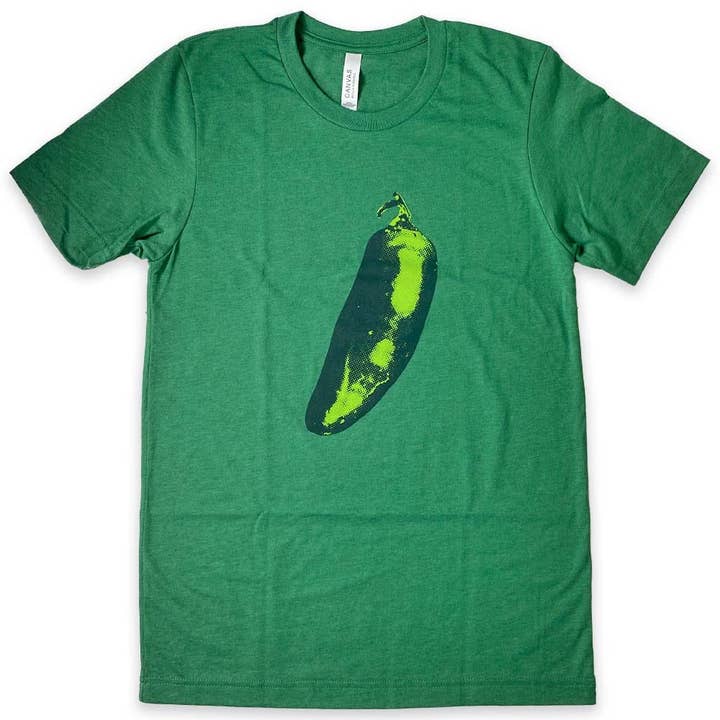 Jalapeño Unisex Adult Poly-Cotton Tee for wholesale by BarbacoApparel