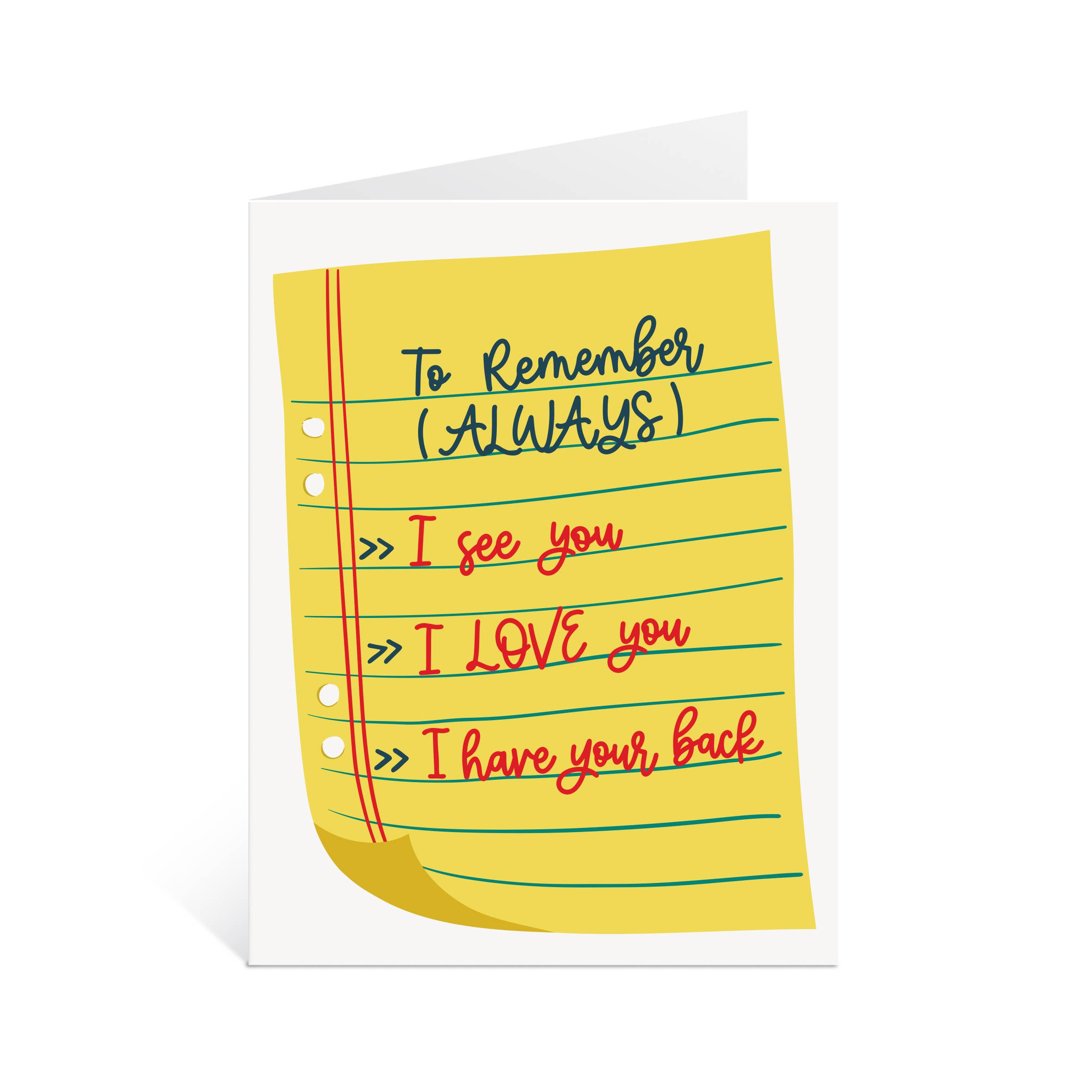 Lucy Loves Paper - Wholesale Sympathy Card - Always Remember | Support & Encouragement Card2
