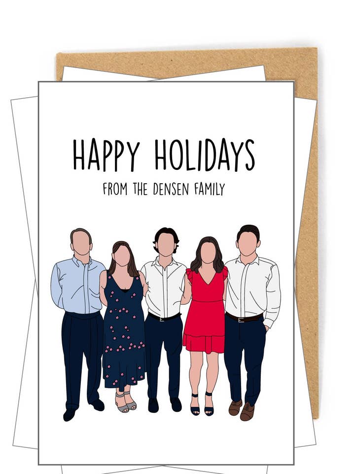 Postais de férias sem rosto por atacado de DensenDesign