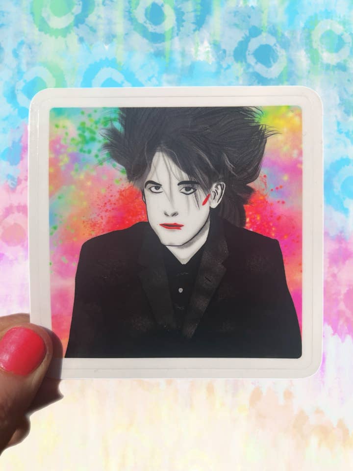 AUTOCOLANTE Robert Smith The Cure 3 Polegadas por atacado de Astral Weekend