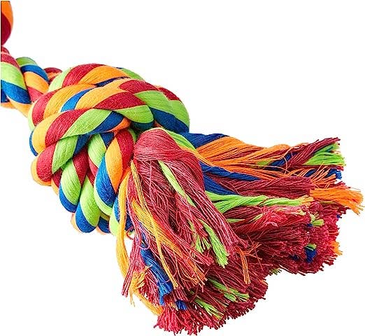 Croci S.p.A. - Wholesale Pet Rope Toy - Dog - Dog toy - 3 Double Knots - Crosses1